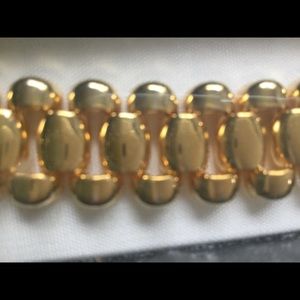 ANNE KLEIN 11 GOLD-TONE BRACELET 🎁 NOS BLOOMIES